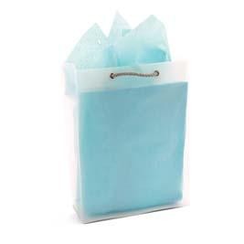 Frosty Clear Totes (8" x 4" x 11")