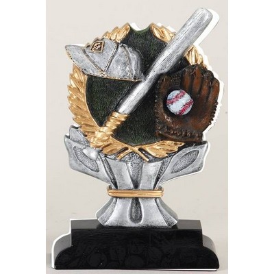 Ric Resin Impact Series Baseball Trophy - 6"