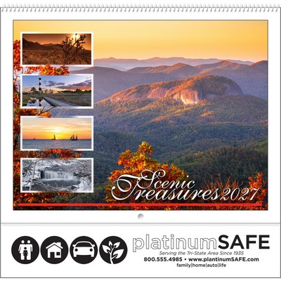 Scenic Treasures 12 Subject Appointment Calendar