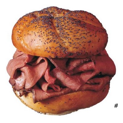 Roast Beef Sandwich Maxi Magnet (2 Square Inch)