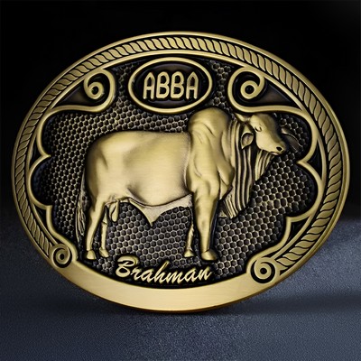 Custom Belt Buckles (2.5"x3.5" Oval)