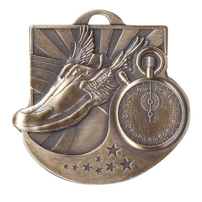 "Track" Star Blast Medals - 2"