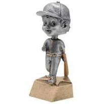 Resin Female Softball Bobble Head