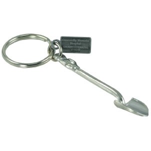 Cast Shovel Key Tag