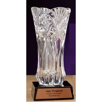 11.5" Executive Crystal Vase