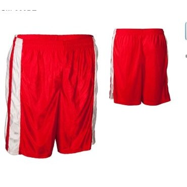 Adult Dazzle Cloth Short w/Contrast Side Panel & Piping (9" Inseam)