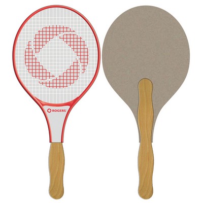 Racket Recycled Hand Fan