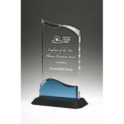 Luminous Wave Optic Crystal Award (5½"x 9½")