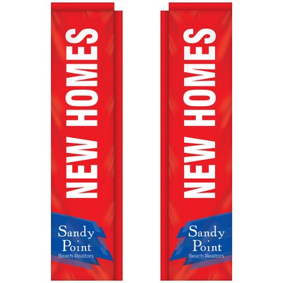 2' X 8' Double Sided Windchaser Flag