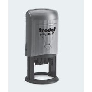 Trodat® Printy Dater Round Self Inking Stamp (1 3/4" Diameter), Customizable