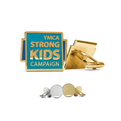 Cuff Links w/Classic Lapel Pin (Up to 0.75 in)