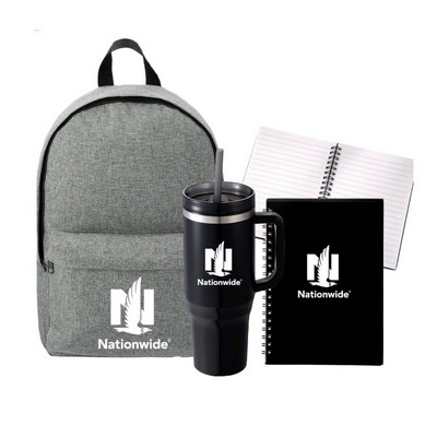 Backpack, Tumbler & Journal Set