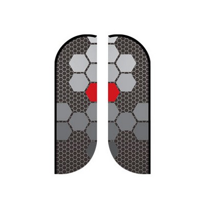 Small Feather Double-Sided Graphic Only