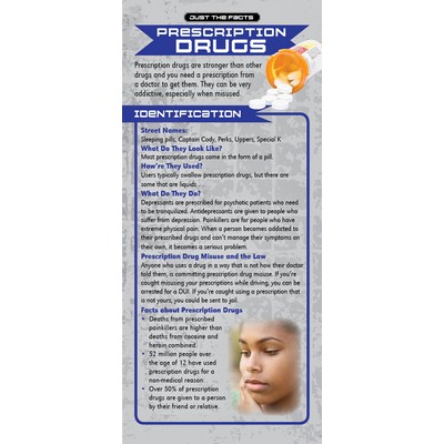 Prescription Drugs Just the Facts Rack Card