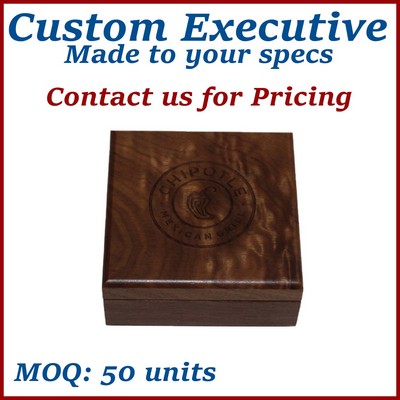 Custom Executive Presentation Wooden Box / Presentation Case - Made to Order