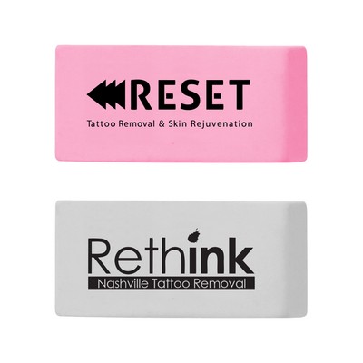 Union Printed - Jumbo Eraser with 1-Color Logo