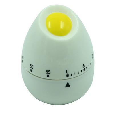 Plastic Egg Shape Kitchen Timer