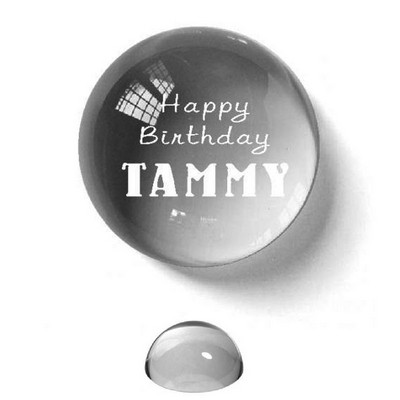 Crystal Dome Paperweight