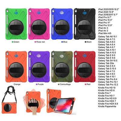 iBank ® Shockproof Case compatible with Amazon Fire HD8 & 8 Plus (12th/10th, 2024/2022)