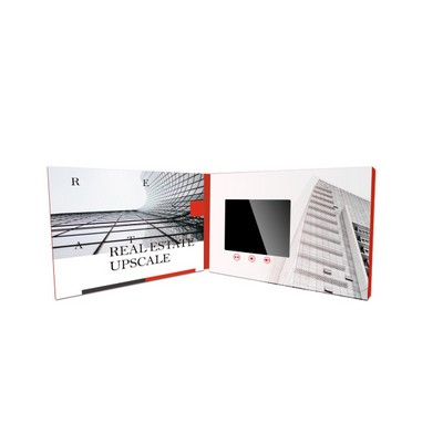 3.6" HD Screen Customized Printed Size Video Brochures