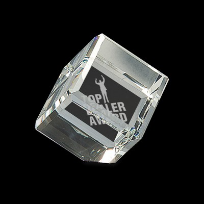Crystal Cube Award (2½"x 3½")