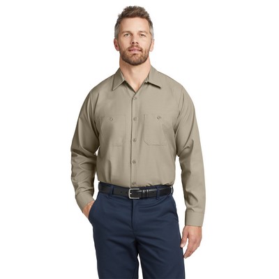 Red Kap® Long Sleeve Industrial Work Shirt