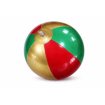 16" Inflatable Holiday Beach Ball