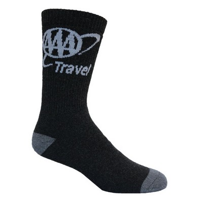 Made in the USA Wool Performance Crew Sock