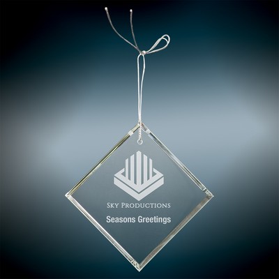 Crystal Diamond Ornament