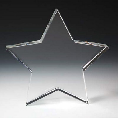 Star Paper Weight Optical Crystal Award/Trophy 5.625"