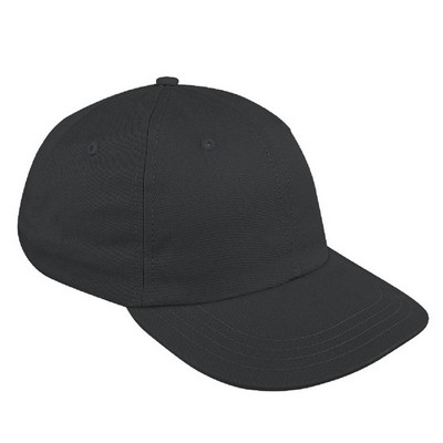Solid Eyelets Brushed Snapback Dad Cap
