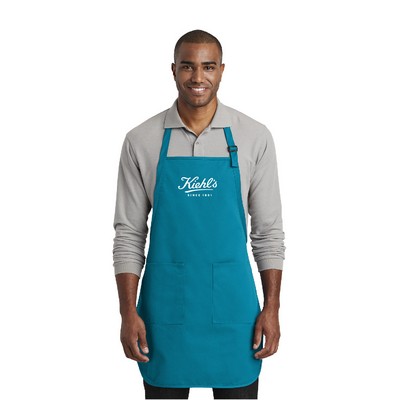 Port Authority® Full-Length Two-Pocket Bib Apron