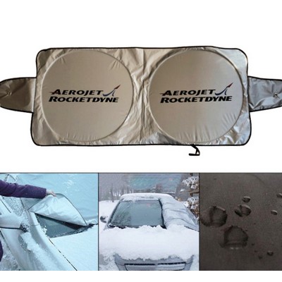 Car Windshield Snow Ice Shield Cover(Fits Most Cars And Suv)