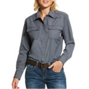 Ariat® FR Featherlight Gunmetal Work Shirt
