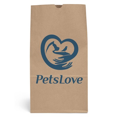 20# S.O.S Bag - Flexo Ink Print (8 1/4" x 5 1/4" x 16 1/8")