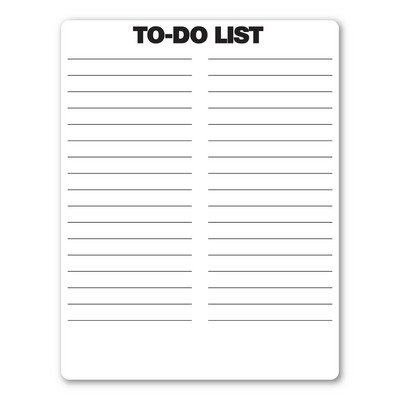 Memo Board Magnet - 8.5" x 11" - 30 mil