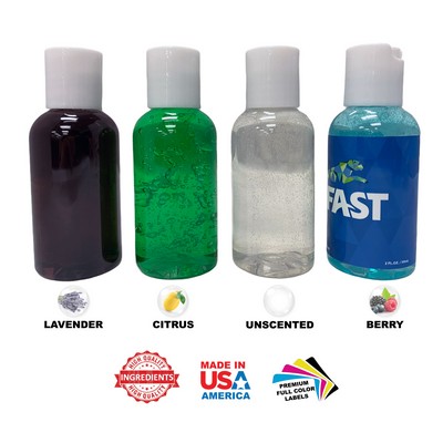 Hand Soap LAVENDER - 2 Oz Round w/Disc Cap