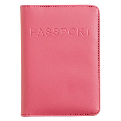 Red Smooth Trip Travel Gear by Talus® RFID Blocking Passport Protector