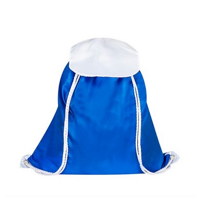 Polyester Fibre Drawstring Bag w/Cover