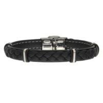 Jilco Inc. Men's Leather Bracelet