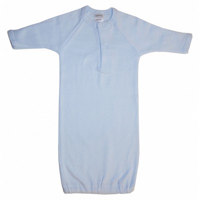 Preemie Rib Knit Gown