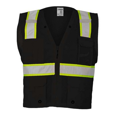 Kishigo® Unisex EV Series® Enhanced Visibility Multi-Pocket Mesh Vest