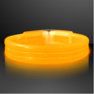 Thick Orange Glow Bracelet - BLANK