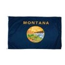 Montana Indoor Parade Flag w/Pole Hem (4'x6')