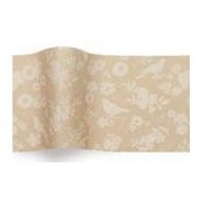 Botanical Backyard Blossoms Stock Design Tissue Paper (A)
