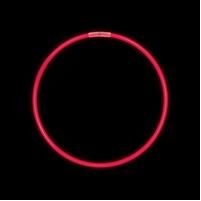 8" Red Glow Bracelets (50 Pack)