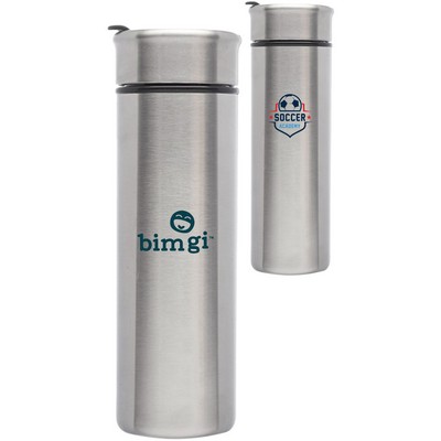 14 oz. Fritz Stainless Steel Spill Proof Travel Mugs