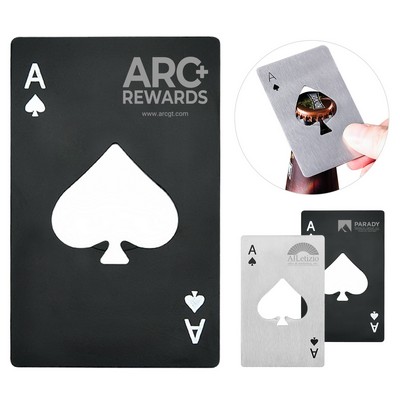 Stainless Steel Credit Card Bottle Opener