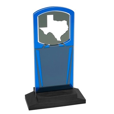 Texas Award Black Wood Base