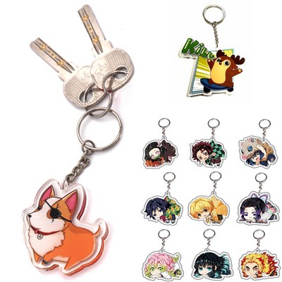 Custom Full Color Acrylic Key Chain